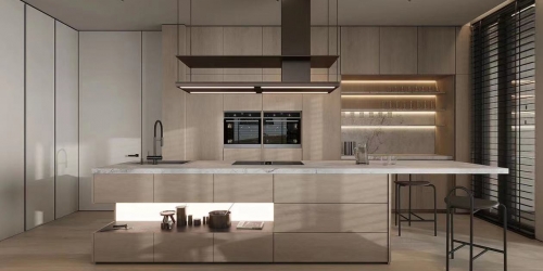 Functional modern kitchen cabinets from China