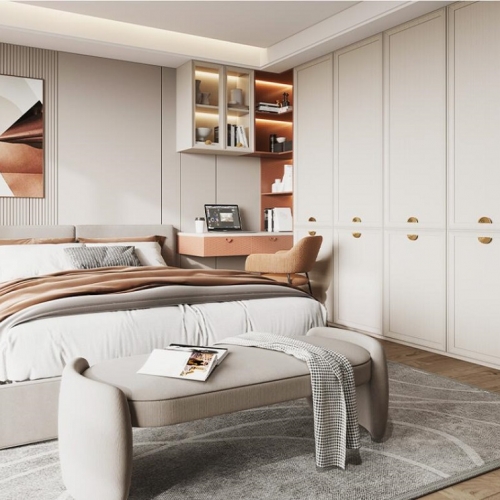 Luxury cupboards for bedroom furniture set wooden wardrobe  walk in closet