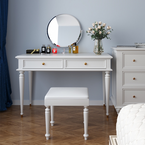 White Wooden Living Room Cabinet Drawer Chest Modern Bedroom Dresser
