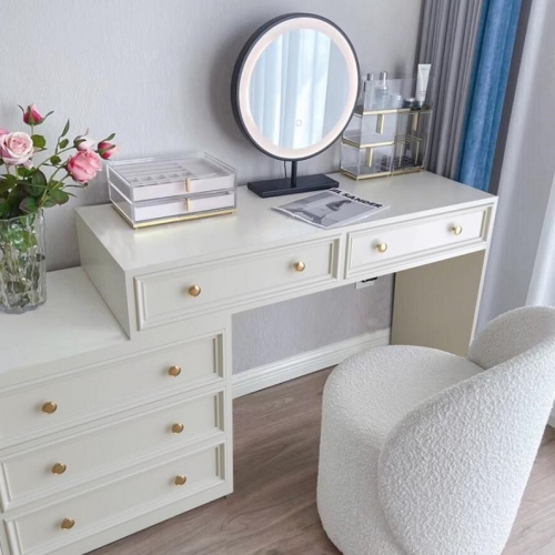 Bedroom dresser Modern Sideboard Cabinet White Chest Table Wooden Side Boards