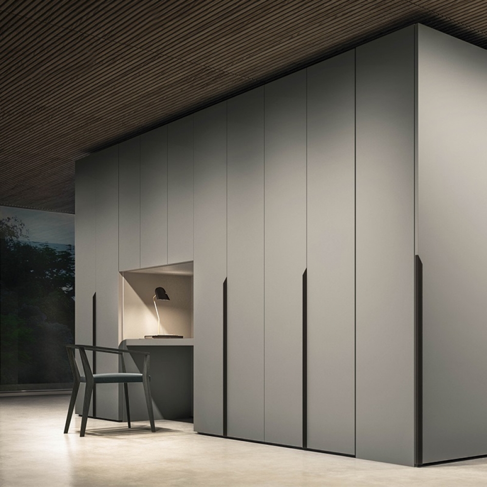 Wardrobe Closet Cabinet Modern bedroom furniture 6 door cupboard customized fitted Wardrobes
