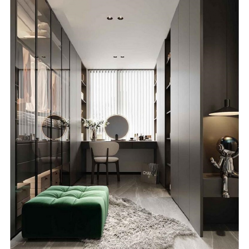 Wardrobe Closet Cabinet Modern bedroom furniture 6 door cupboard customized fitted Wardrobes