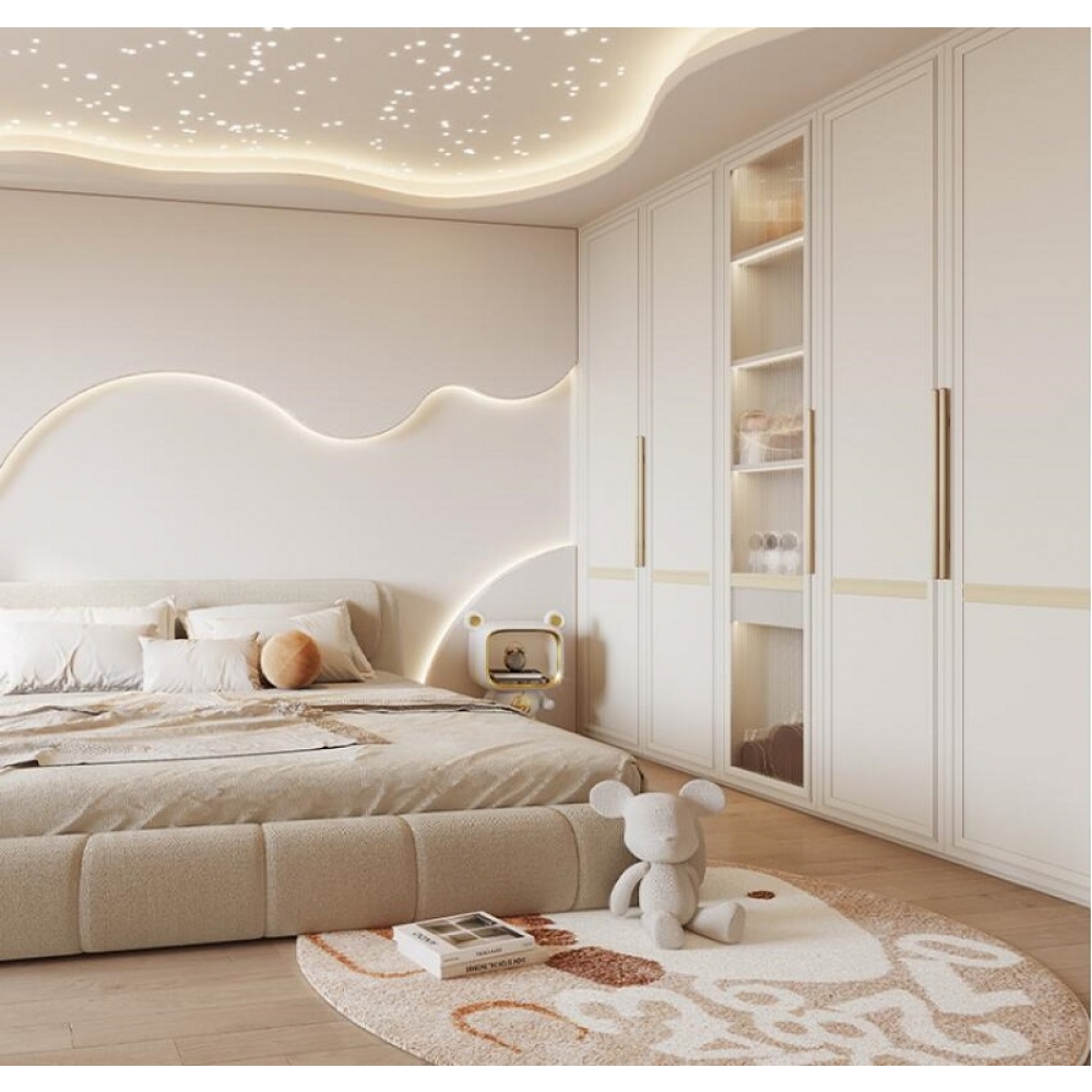 Luxury cupboards for bedroom furniture set wooden wardrobe  walk in closet
