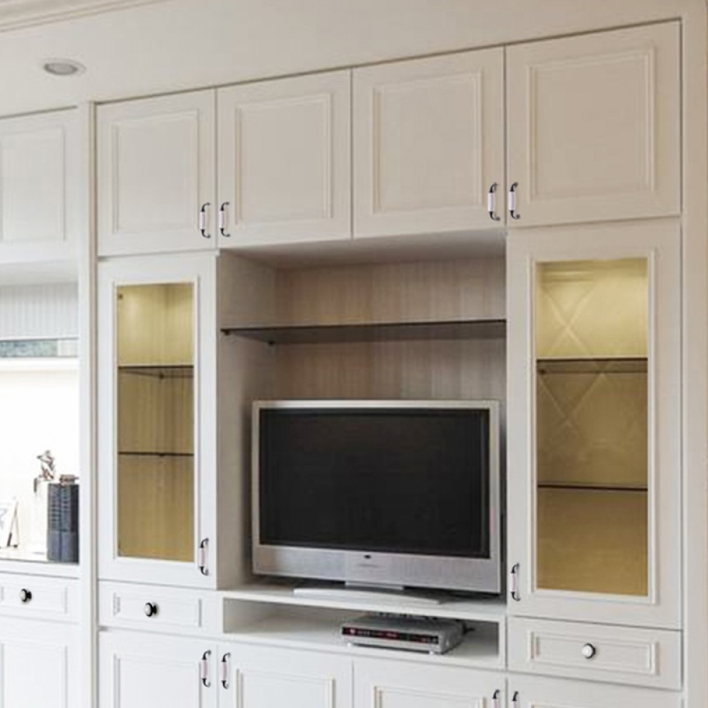High Quality Hot New white shaker style Closet Bedroom Wooden Wardrobe