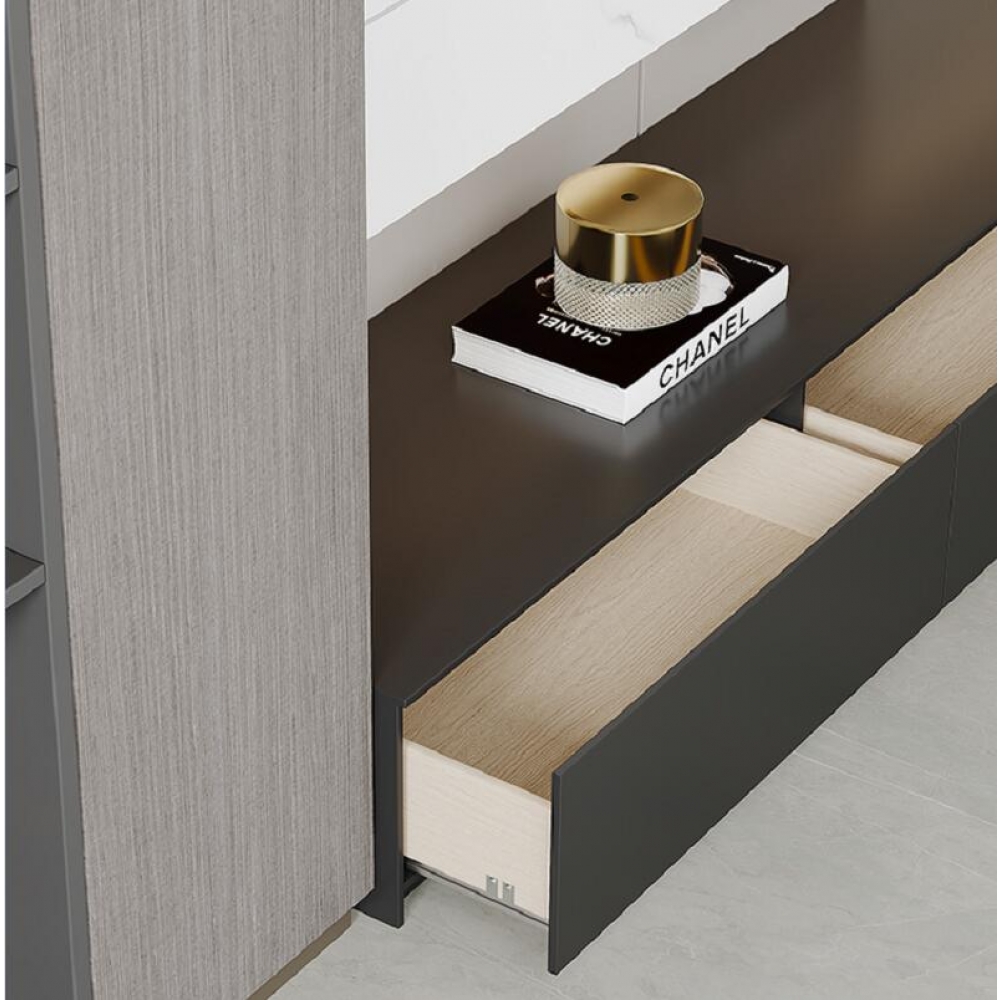 Selling Modern Hot Design Lacquer Kitchen Cabinet Metallic