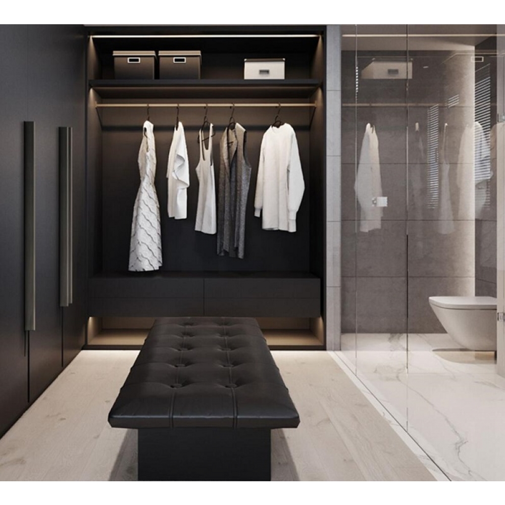 Home Furniture Wooden ModernStorage Bedroom Furniture Wardrobe Closet