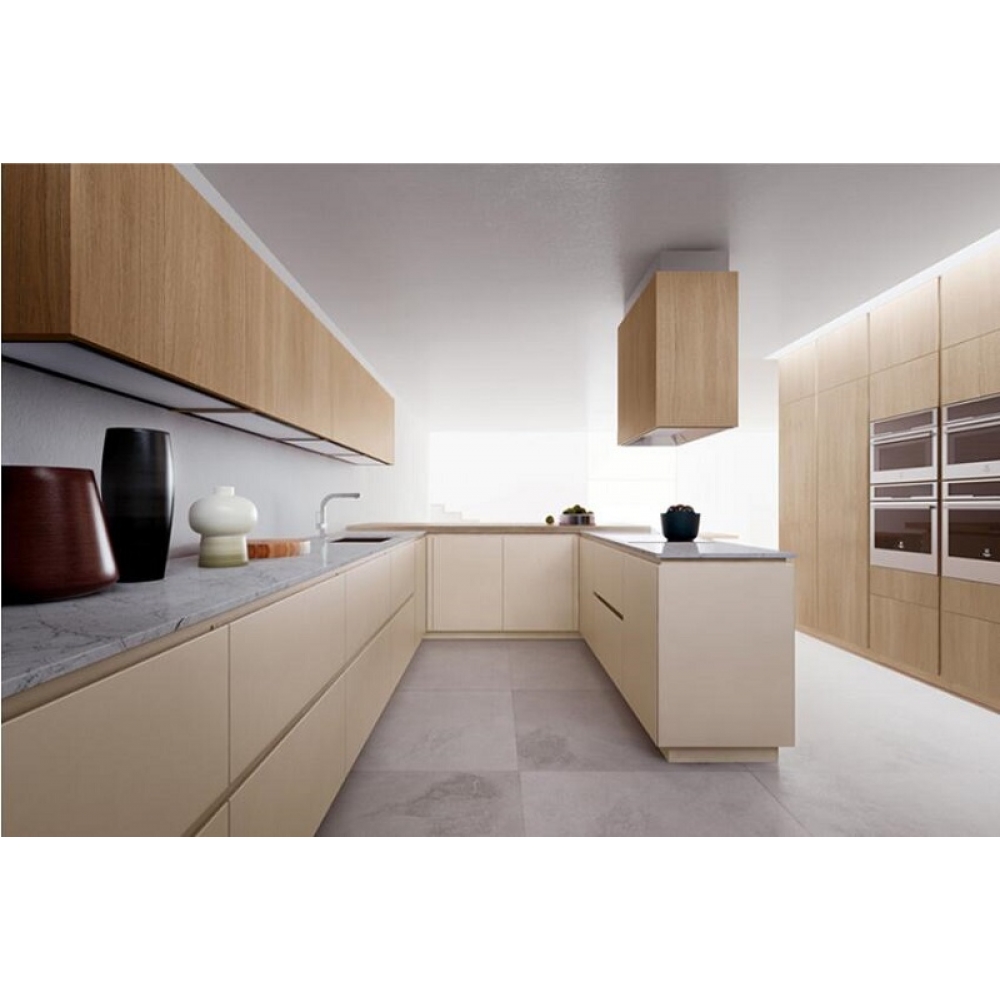 New Designs Custom made Kitchen Cabinets with wood venner wall units