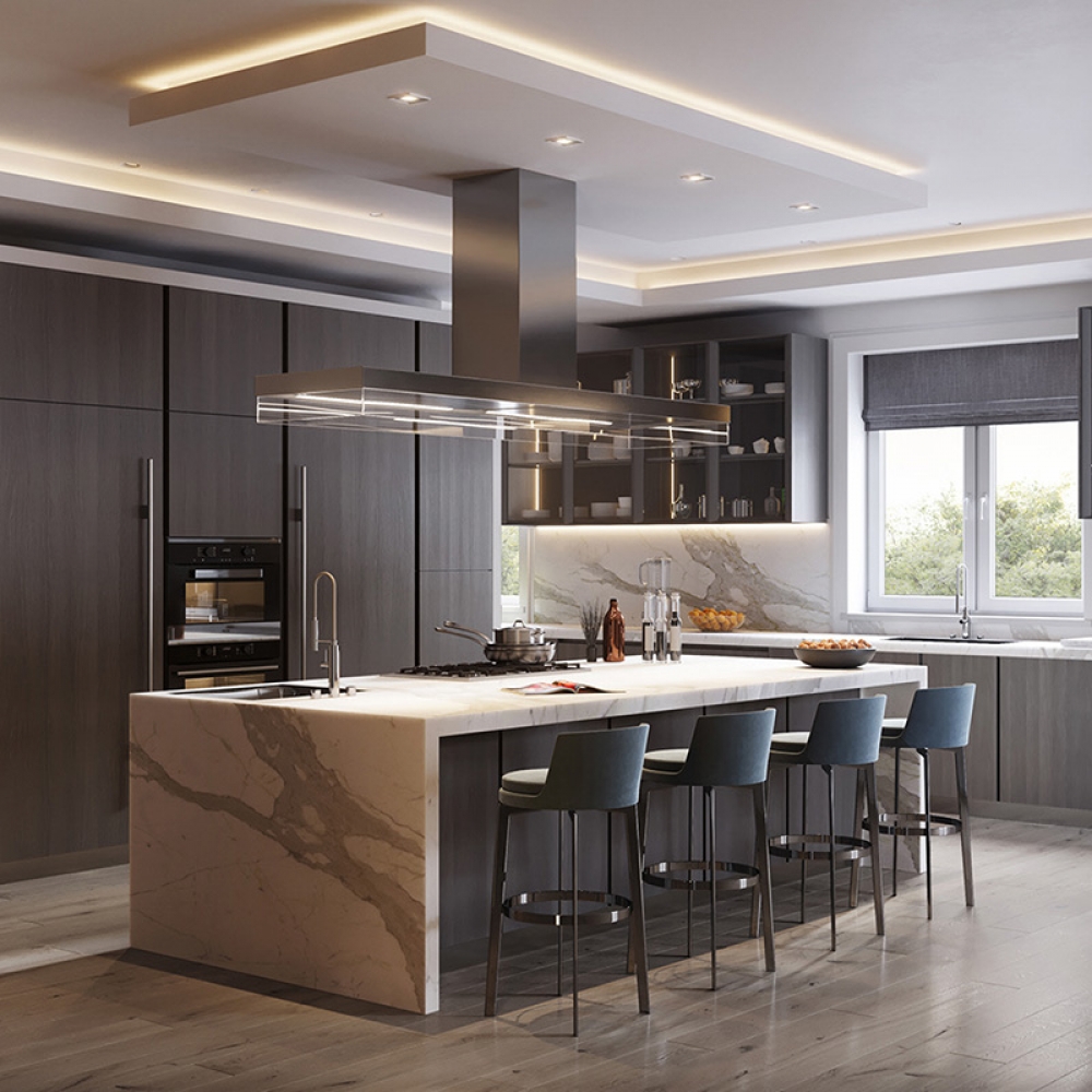 Popular gray storage cabinets kitchen furniture design modern kitchen cabinet