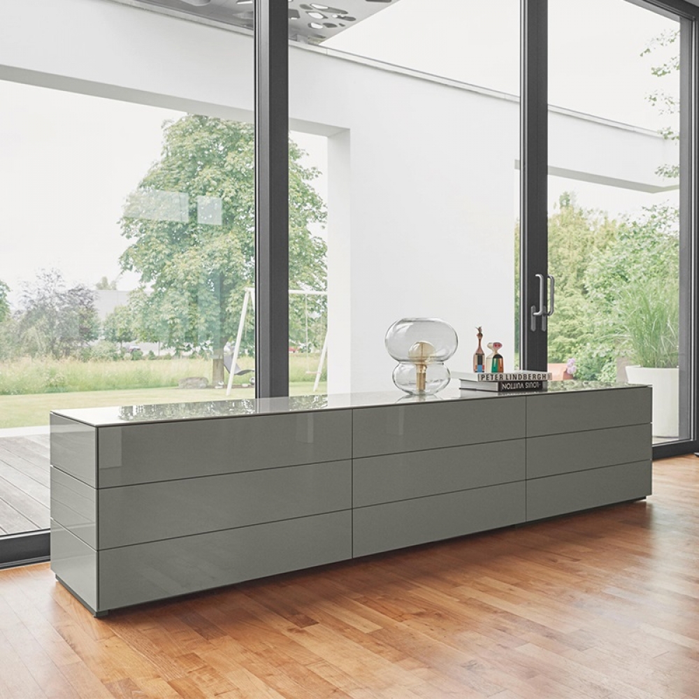 living room furniture custom luxury modern wooden lacquer sideboard cabinet chest