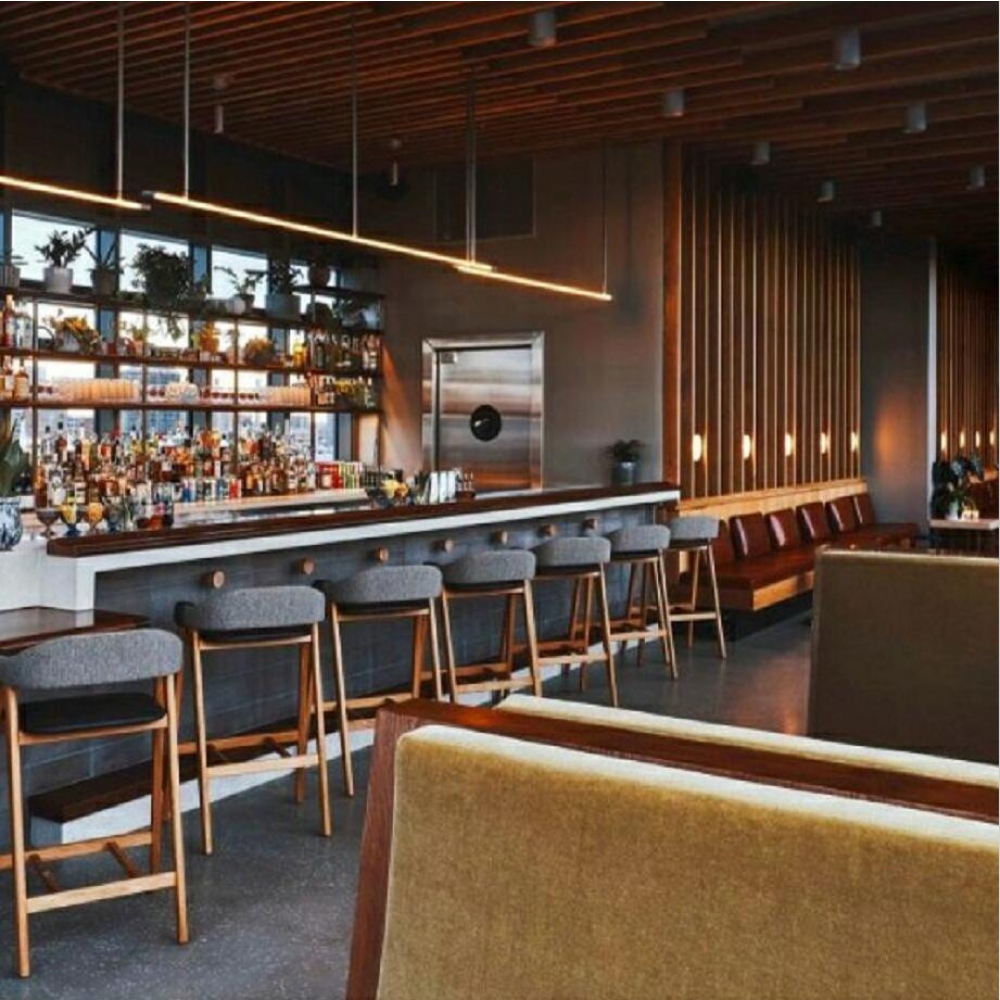 Hotel canteen furniture custom joinery cabinets for hotel and apartments